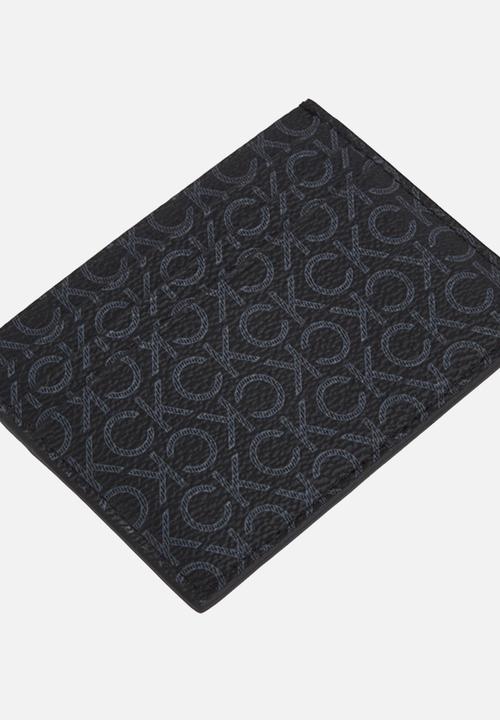 Calvin Klein - Classic Mono Cardholder 6Cc - Classic Mono Black