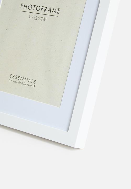 H&S - Photo Frame White