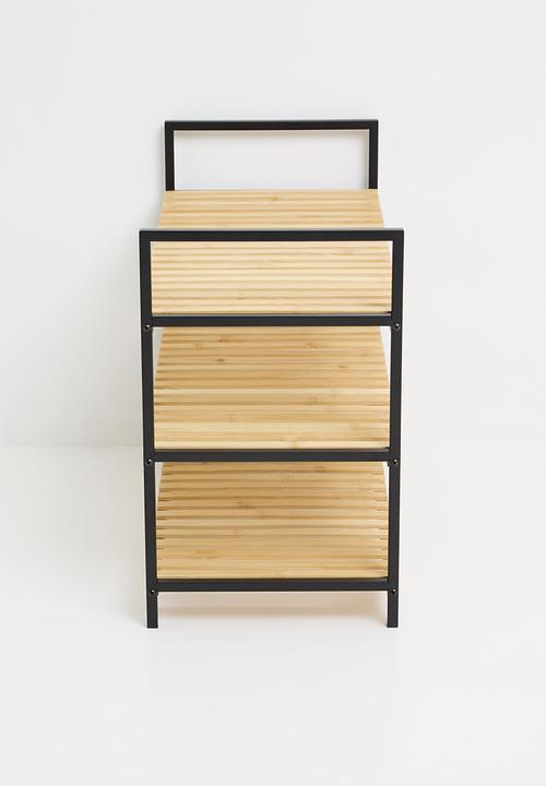 Storage Solutions - Get organised shoe rack - natural 