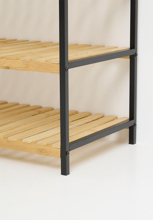 Storage Solutions - Get organised shoe rack - natural 