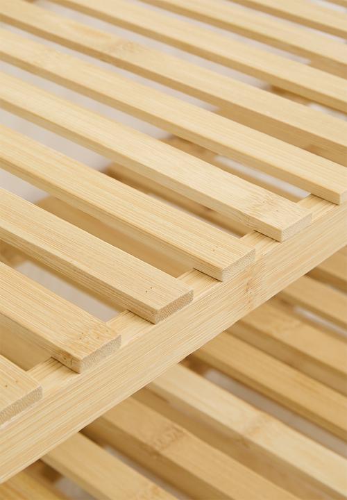 Storage Solutions - Get organised shoe rack - natural 