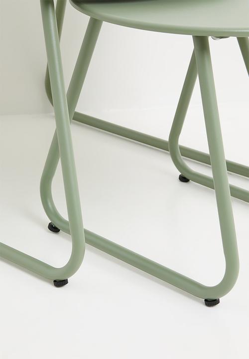H&S - Outdoor table set - green