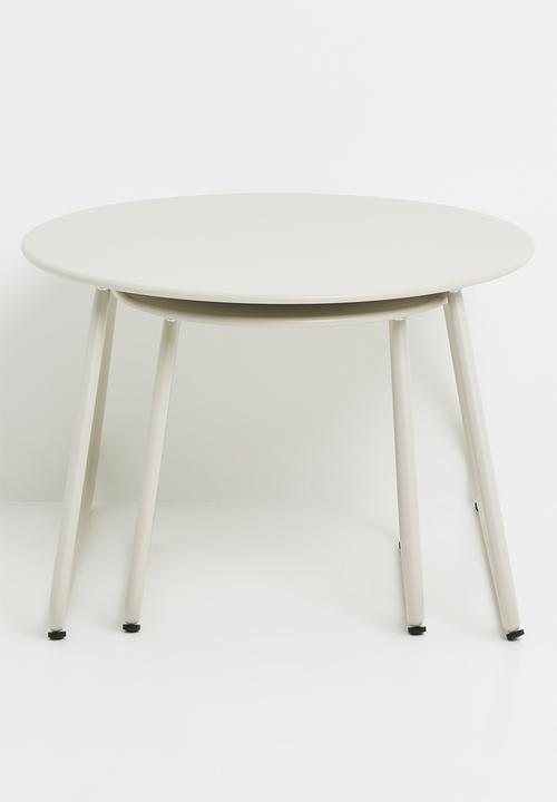H&S - Outdoor table set - neutral