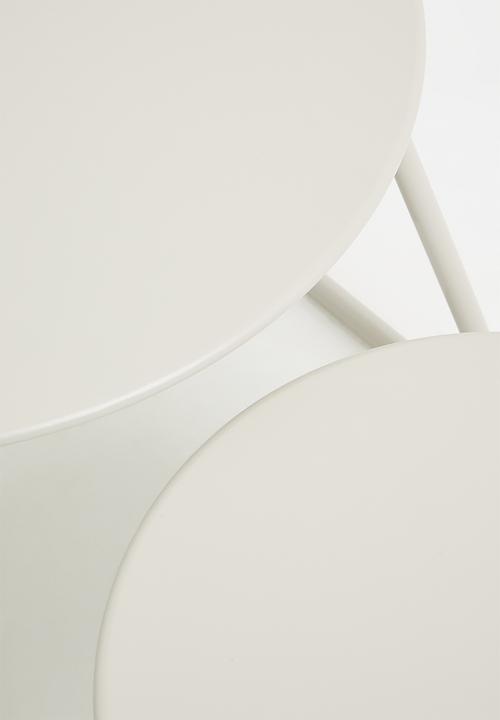 H&S - Outdoor table set - neutral
