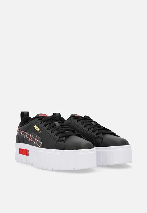 PUMA - Mayze winter tartan ps puma - black for al