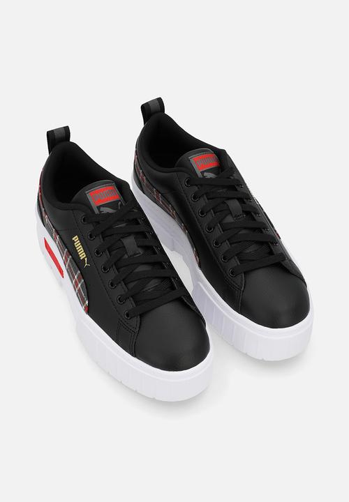 PUMA - Mayze winter tartan ps puma - black for al