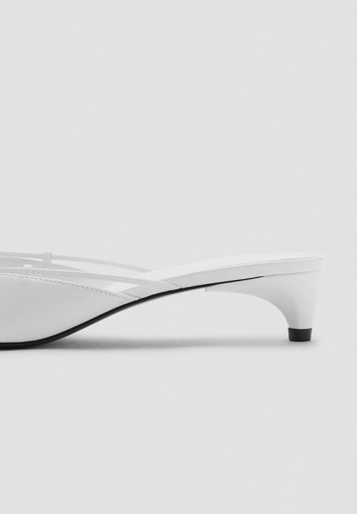 MANGO - Nil heel - white