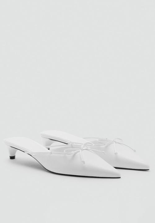 MANGO - Nil heel - white