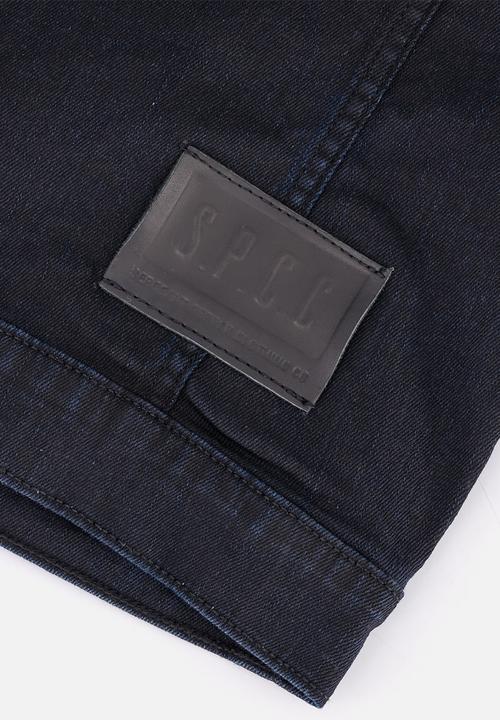 S.P.C.C - Requiem Jacket  - Black Regular Fit Denim Trucker Jacket Black