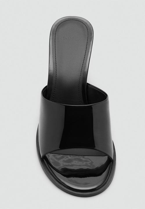 MANGO - Polo heel - black