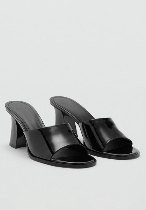 MANGO - Polo heel - black