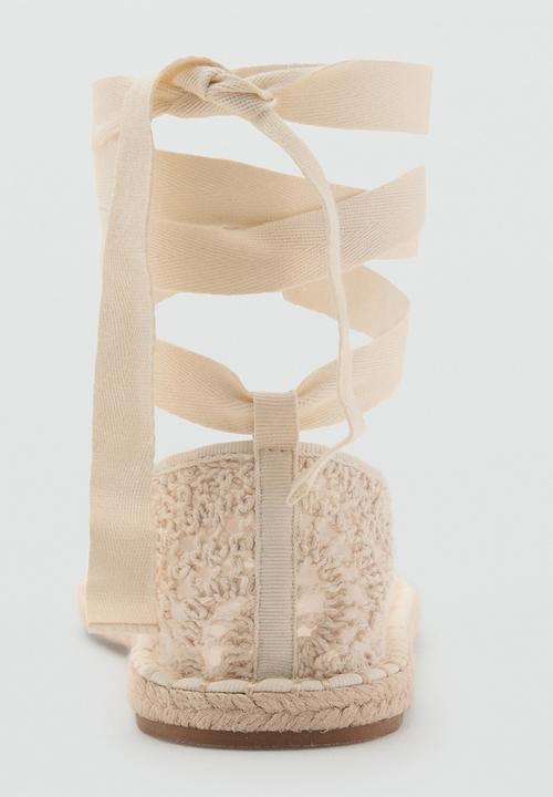 MANGO - Rojas espadrille - light beige