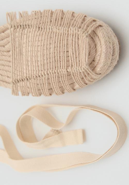 MANGO - Pipa heel - light beige