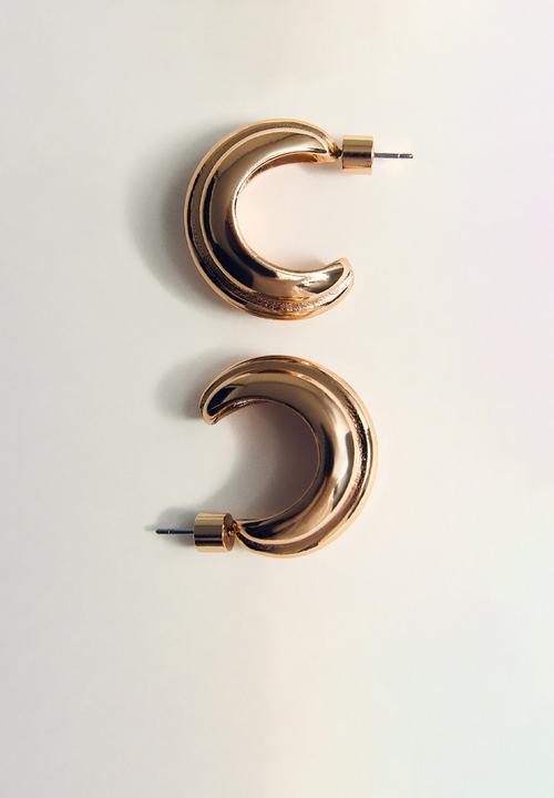 MANGO - Jabel earrings - gold