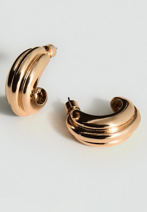 MANGO - Jabel earrings - gold