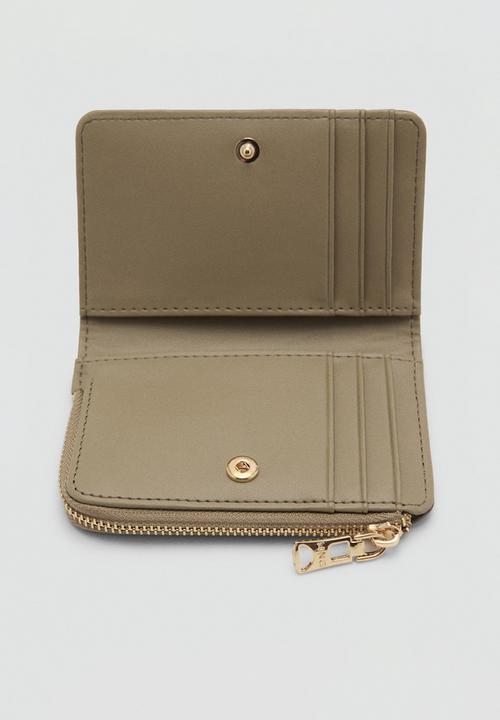 MANGO - Martes wallet - beige/khaki