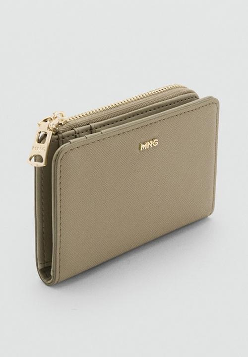 MANGO - Martes wallet - beige/khaki