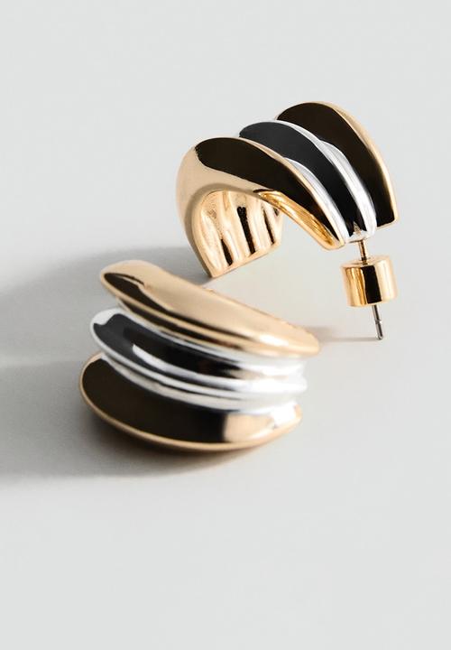MANGO - Tyra earrings - gold