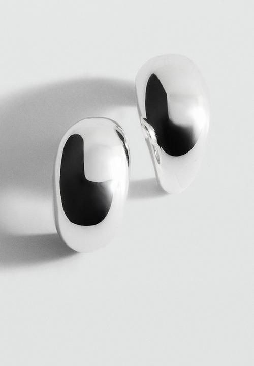 MANGO - Janice earrings - silver