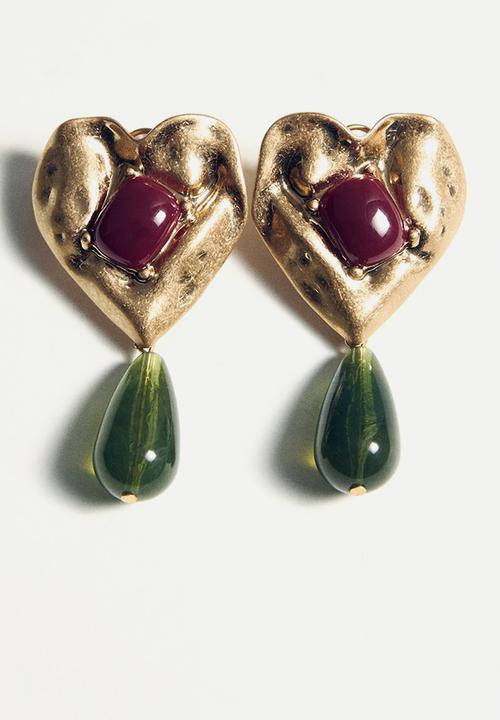 MANGO - Jim earrings - gold