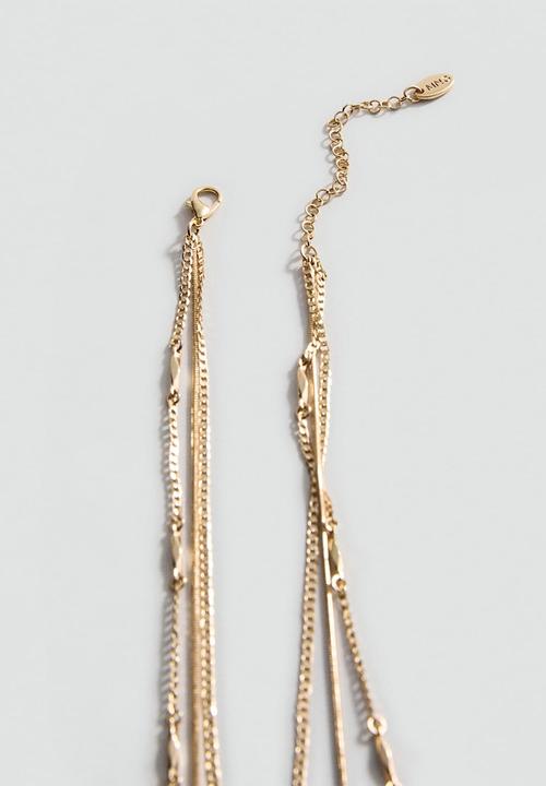 MANGO - Jackie necklace - gold