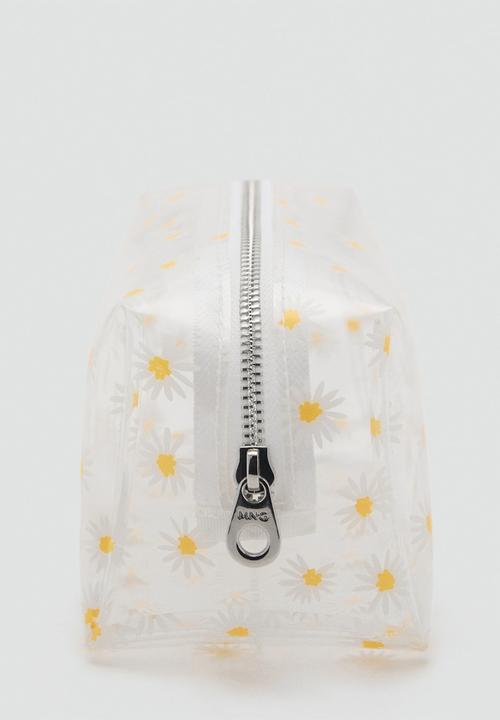 MANGO - Cosmetic bag marga- white