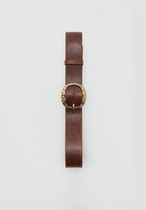 MANGO - Juliana belt - brown