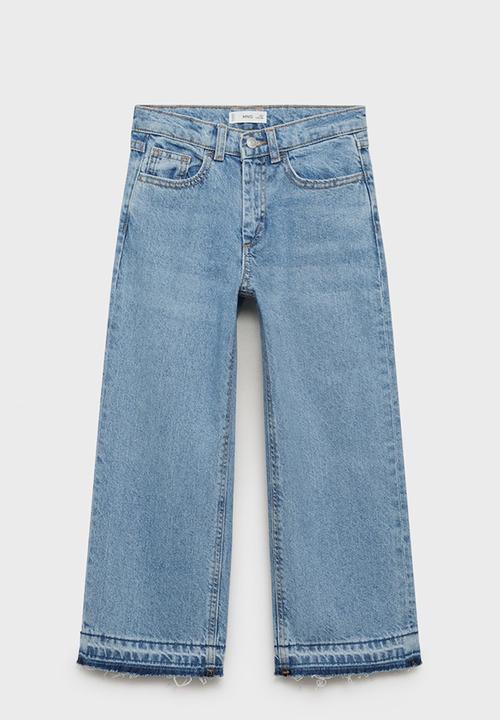 MANGO - Jeans Culotte1 - Open Blue