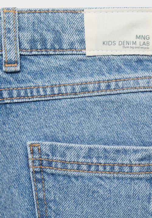 MANGO - Jeans Culotte1 - Open Blue