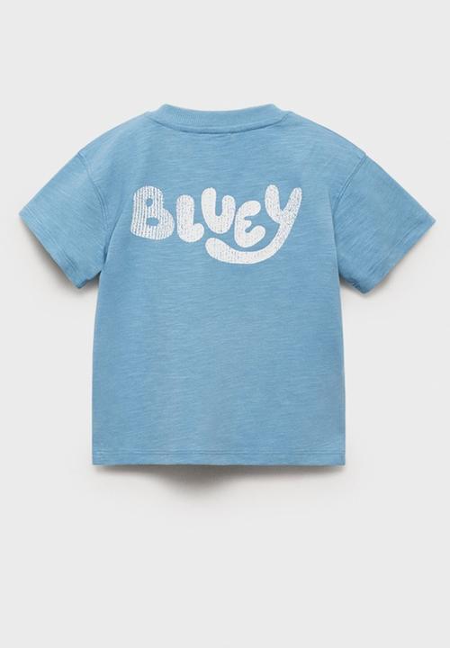 MANGO - T-Shirt Blucoco - Medium Blue