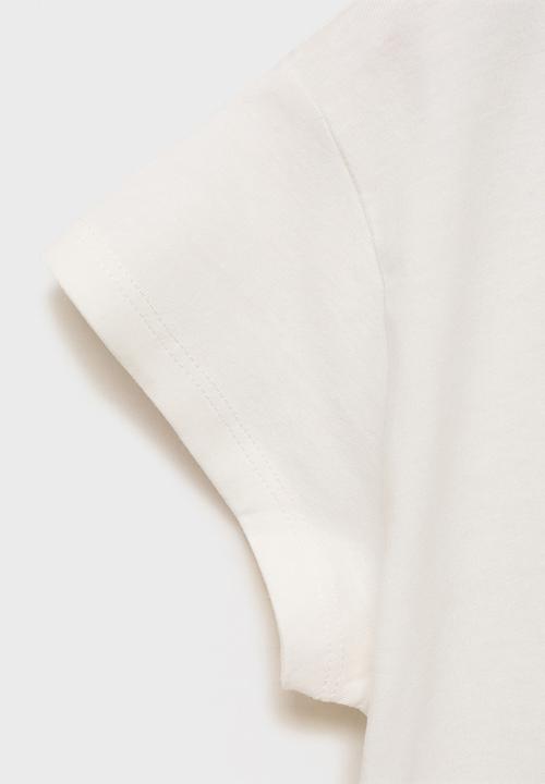 MANGO - T-Shirt Grace - Natural