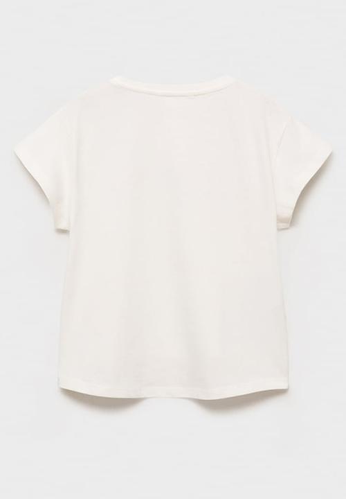 MANGO - T-Shirt Grace - Natural