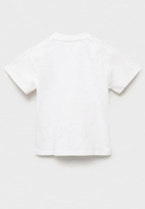 MANGO - T-Shirt Pulpo - White