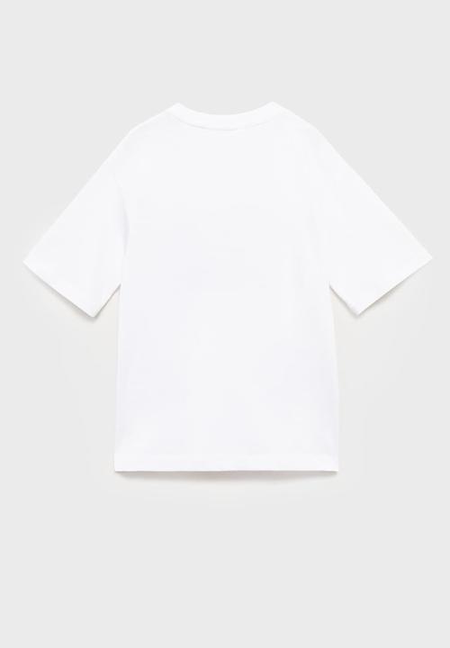 MANGO - T - Shirt Park - White