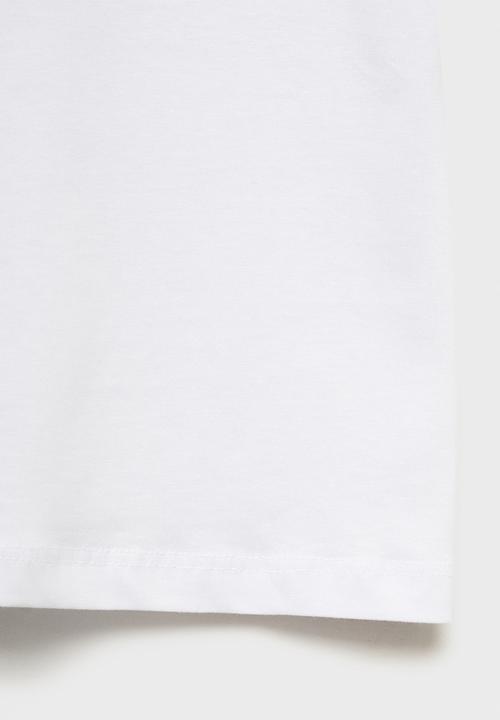 MANGO - T-Shirt Park - White