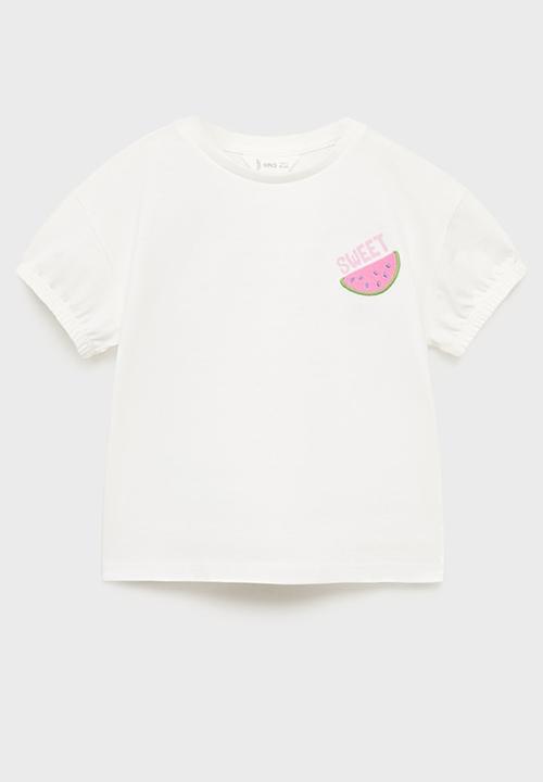 MANGO - T-Shirt Sweet - Natural