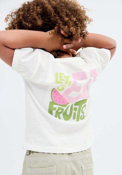 MANGO - T-Shirt Sweet - Natural