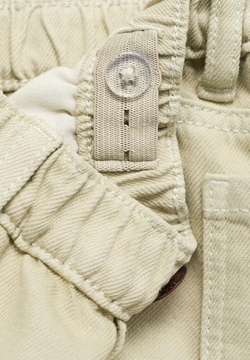 MANGO - Shorts Amanda - Light/Pastel Green