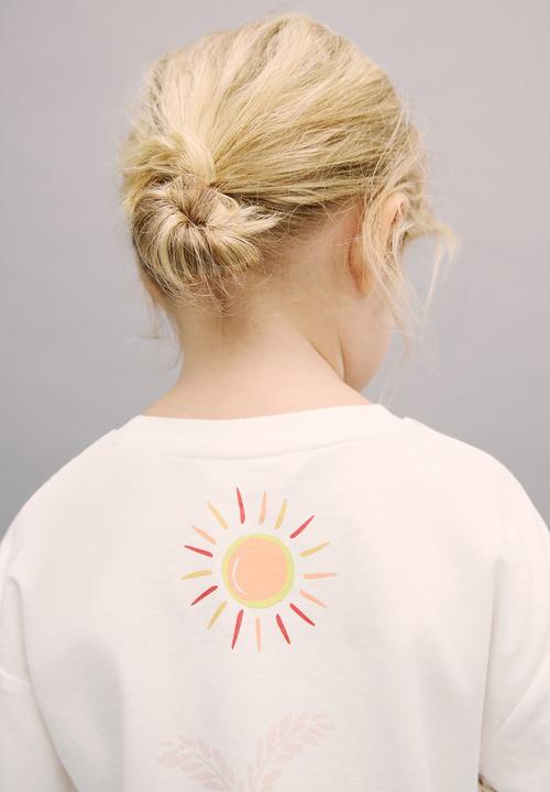 MANGO - T-Shirt Loro - Natural