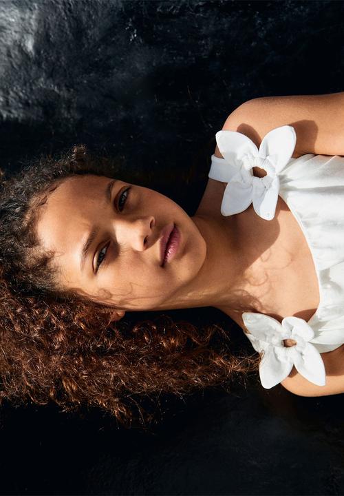 MANGO - T-Shirt Flower - Natural