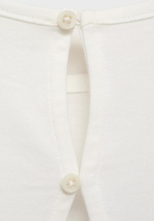 MANGO - T-Shirt Summer - Natural