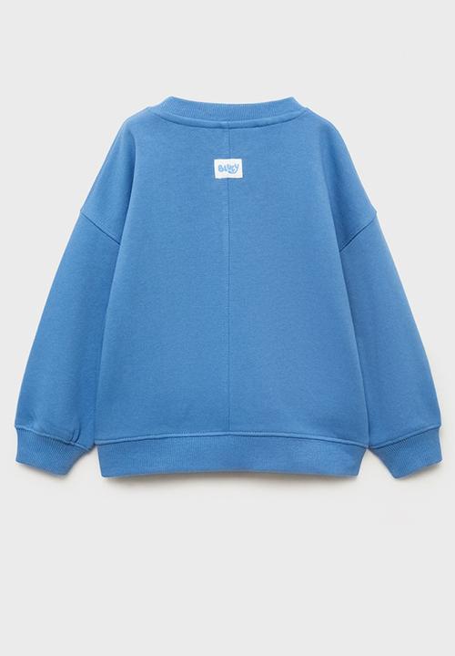 MANGO - Sweatshirt Blublue - Bright Blue