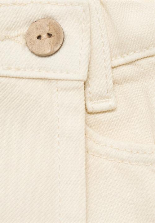 MANGO - Shorts Larisa - Light Beige