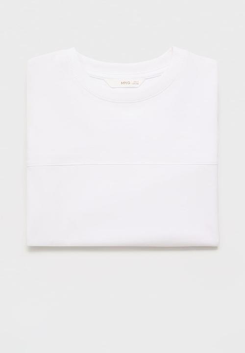 MANGO - T-Shirt Newbamc - White