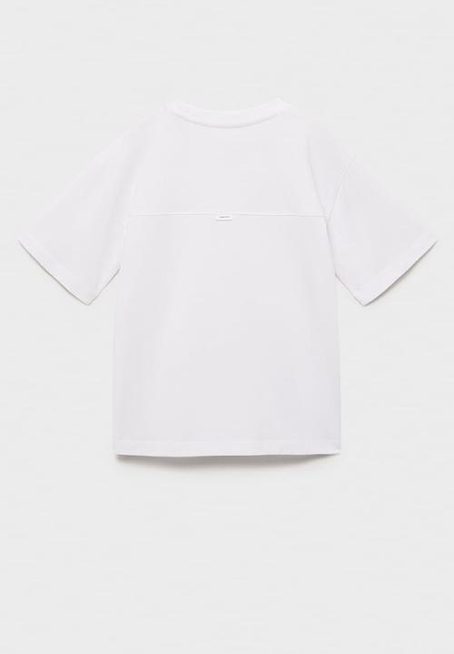 MANGO - T-Shirt Newbamc - White