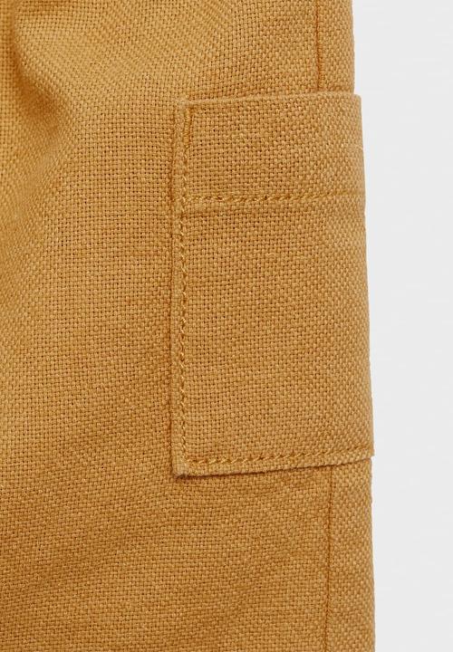 MANGO - Shorts curry - medium yellow