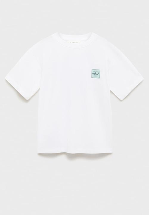 MANGO - T-shirt kauai - natural