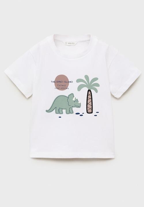 MANGO - T-shirt roar - natural