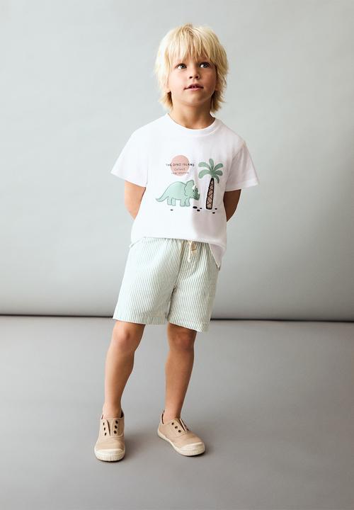 MANGO - T-shirt roar - natural