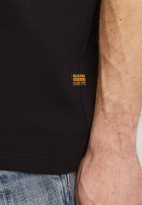 G-STAR - Chest Logo R T - Dk Black